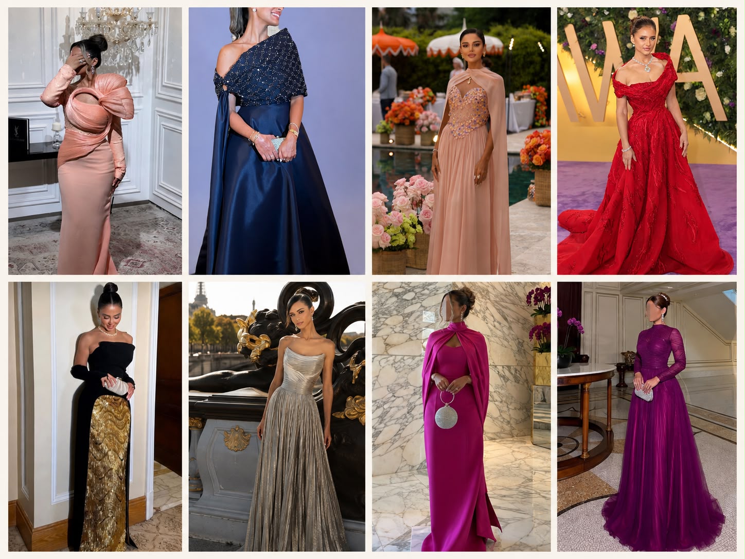 Inspiration soirée de gala pour femme